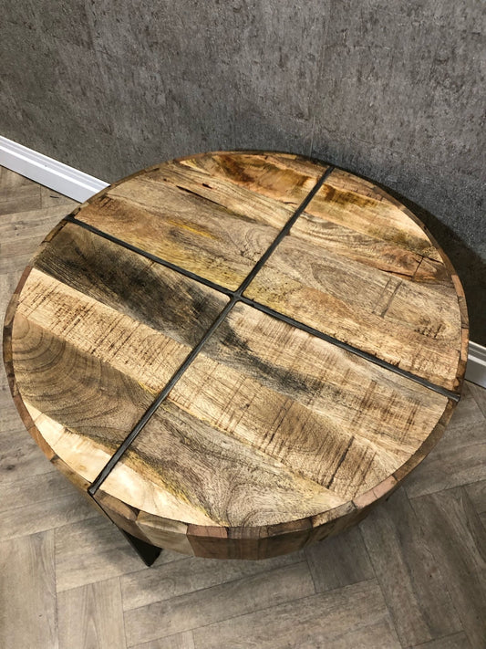 Old Empire Round Coffee Table