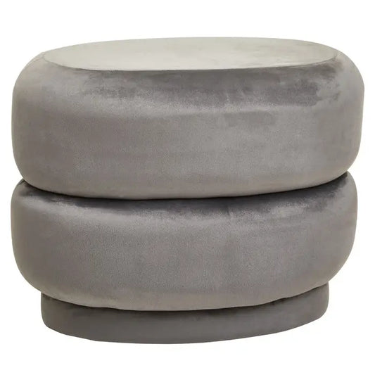 HARTFORD GREY STOOL by Fifty Five South