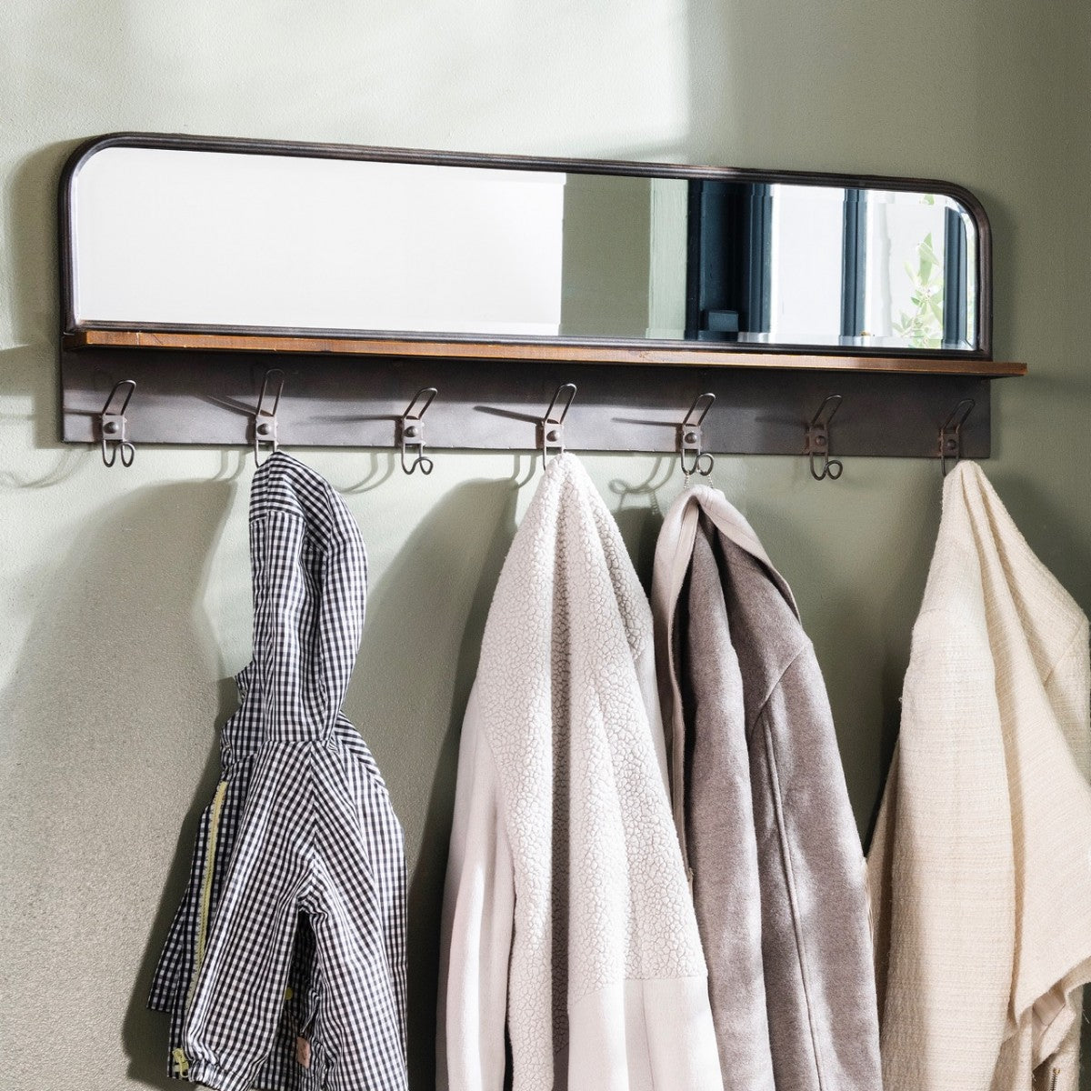 Coat Hooks & Storage