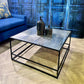 Turin Antique Silver Coffee Table By Perfected