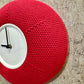 Riccio Wall Clock by Diamantini & Domeniconi - Red