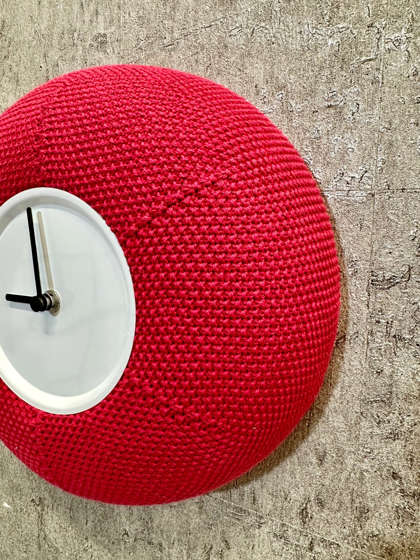 Riccio Wall Clock by Diamantini & Domeniconi - Red