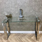 Native Home and Lifestyle Milano Silver Plated Console Table