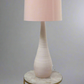 Large Teardrop Lamp- Pastel Pink