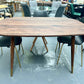 J D Williams Vivian 4-6 Seater Dining Table Walnut