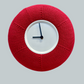 Riccio Wall Clock by Diamantini & Domeniconi - Red