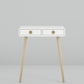 Softline Low Hall Table in Off White