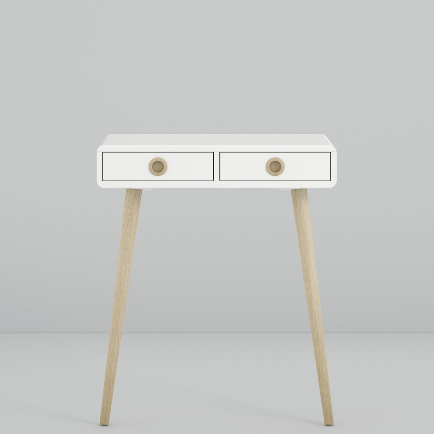 Softline Low Hall Table in Off White