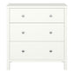 Tromso 3 Drawer Chest Off White