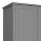 Tromso 3 Door Wardrobe Grey