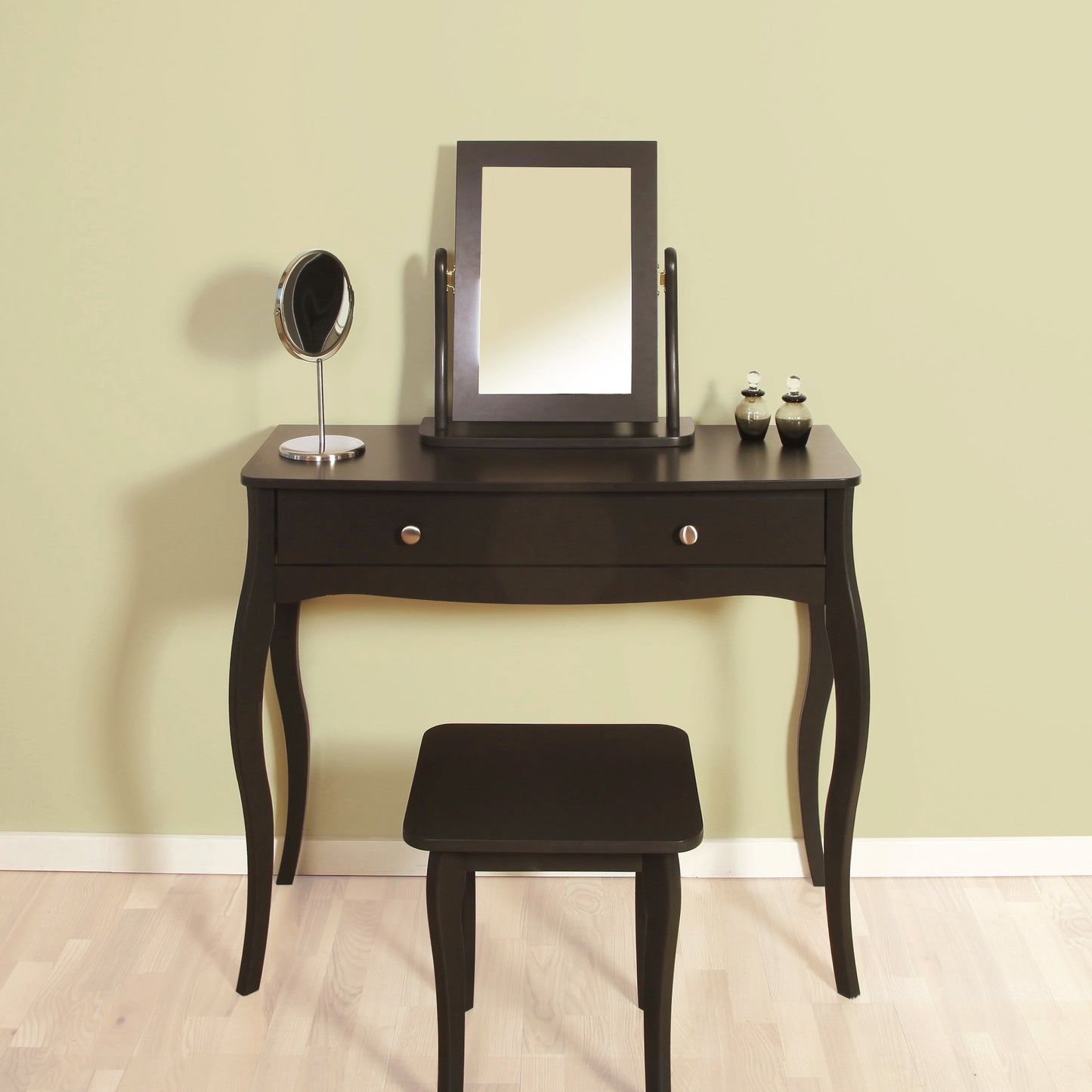 Baroque Mirror in Black