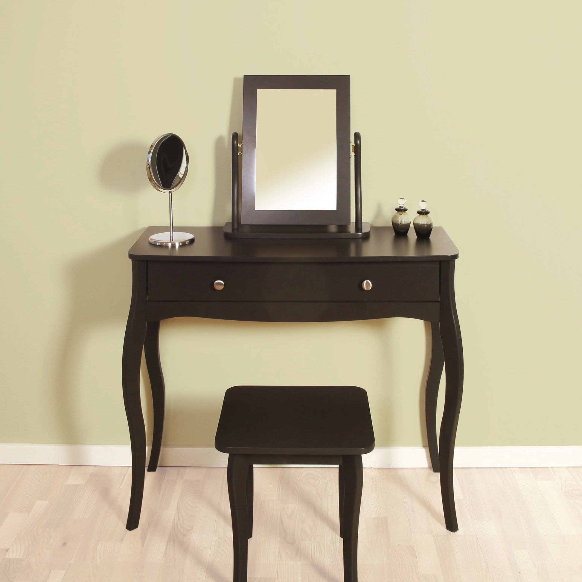 Baroque Mirror in Black