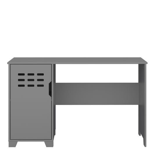 Loke Desk 1 Door in Folkestone Grey