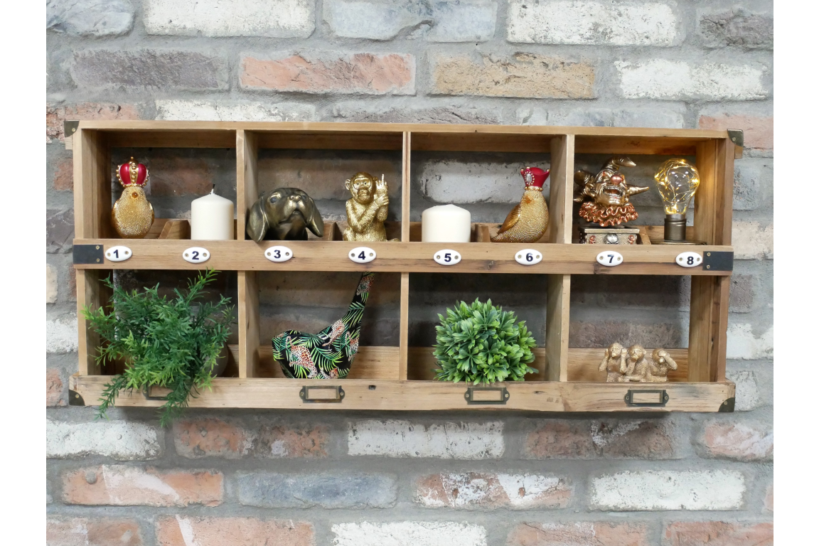 Fir Wood Wall Unit