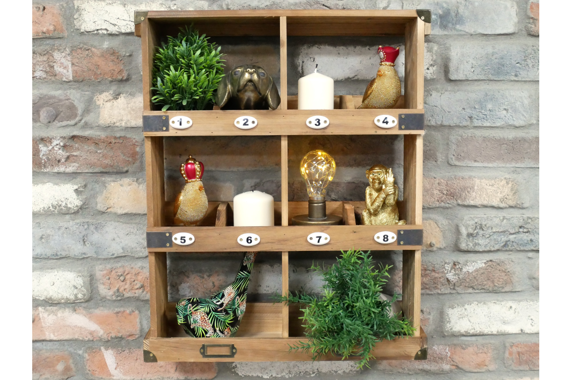 Fir Wood 2x3 Wall Unit