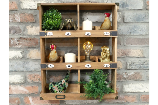 Fir Wood 2x3 Wall Unit