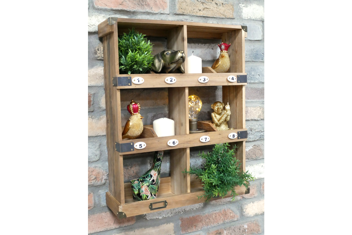 Fir Wood 2x3 Wall Unit