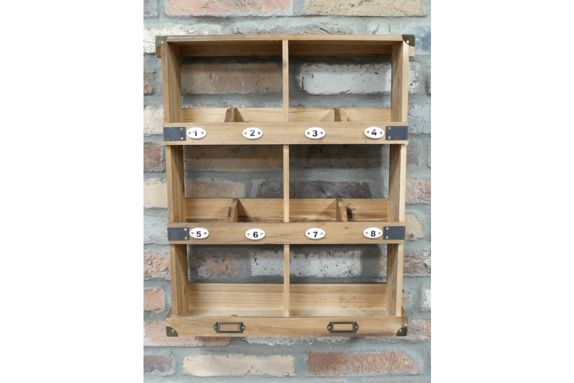 Fir Wood 2x3 Wall Unit