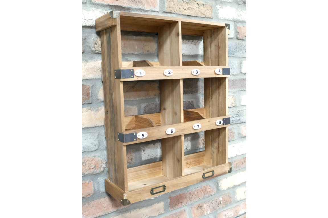 Fir Wood 2x3 Wall Unit