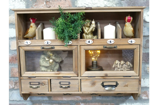 Dutch Wall Unit With Hooks