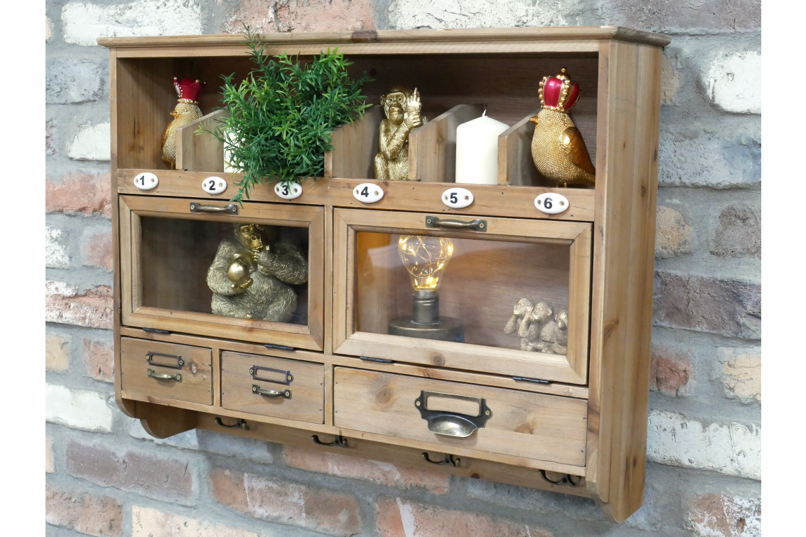 Dutch Wall Unit With Hooks