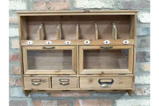 Dutch Wall Unit With Hooks