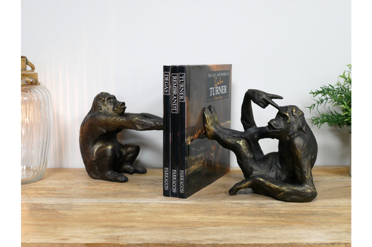 Decorative Ape Bookends