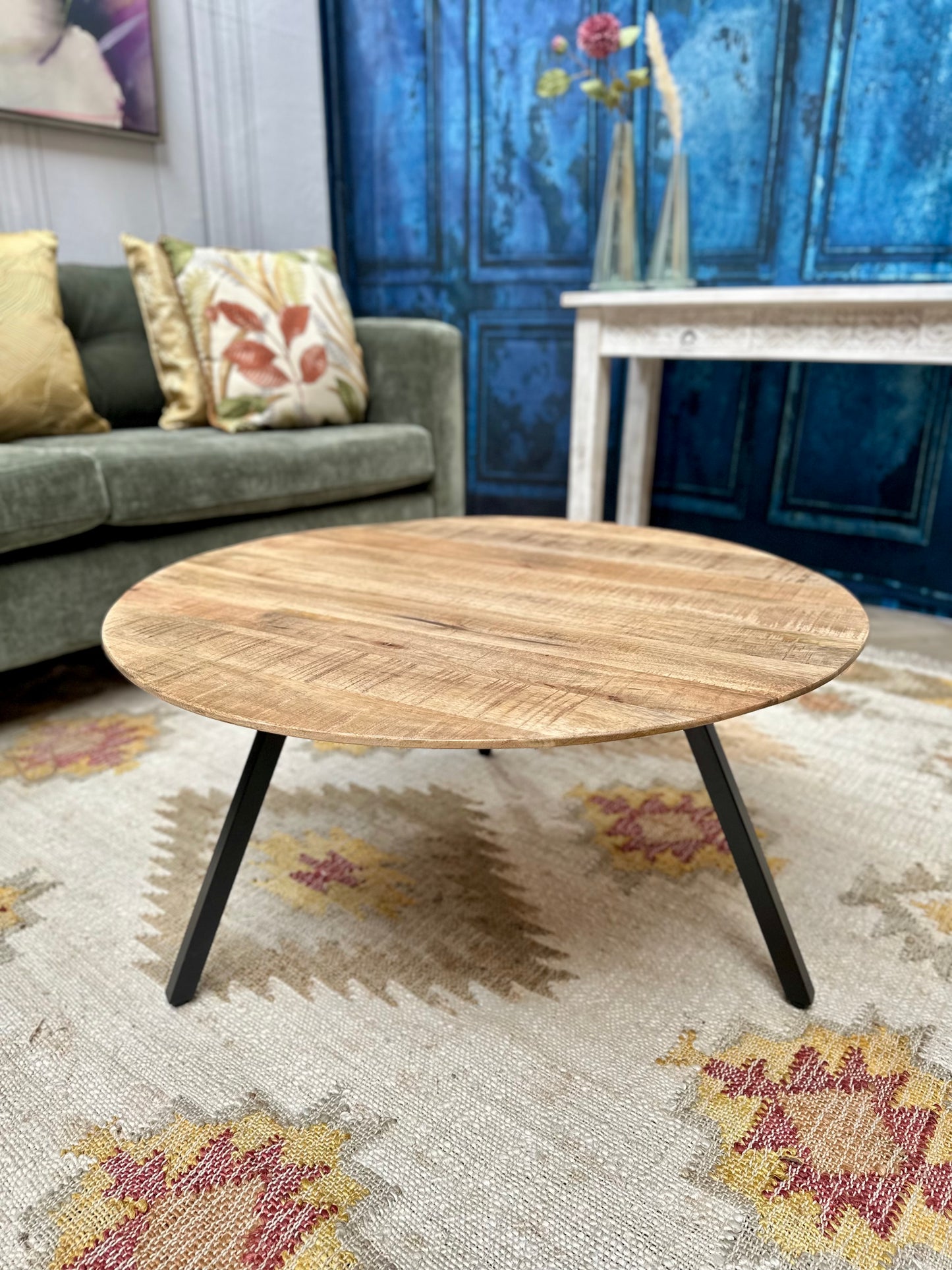 Cecile Classic Mango Wood Coffee Table