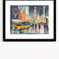 John Lewis Darren Carey 'New York' Framed Print & Mount, 43.5 x 53.5cm, Multi