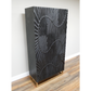 Large Carved Cabinet in Black