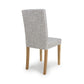 Finley Linen Effect Grey Weave Dining Chair