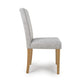 Finley Linen Effect Grey Weave Dining Chair