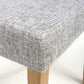 Finley Linen Effect Grey Weave Dining Chair