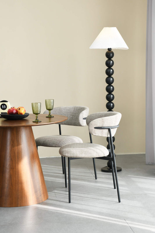 Marisa Tweed Oatmeal Dining Chair