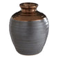 Zamak Large Barrel Vase