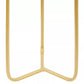 Avento Large Gold Finish Floor Planter