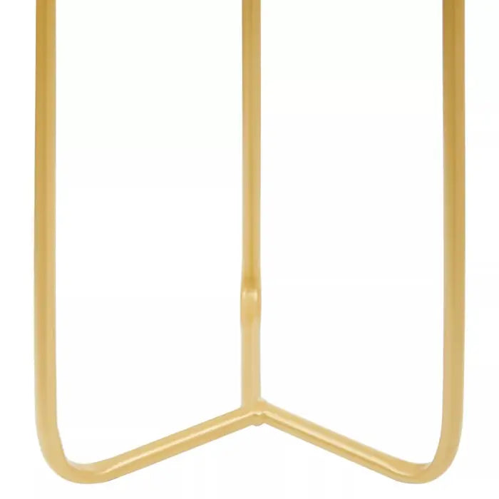 Avento Large Gold Finish Floor Planter