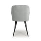 Marina Brushed Velvet Grey Dining Chair