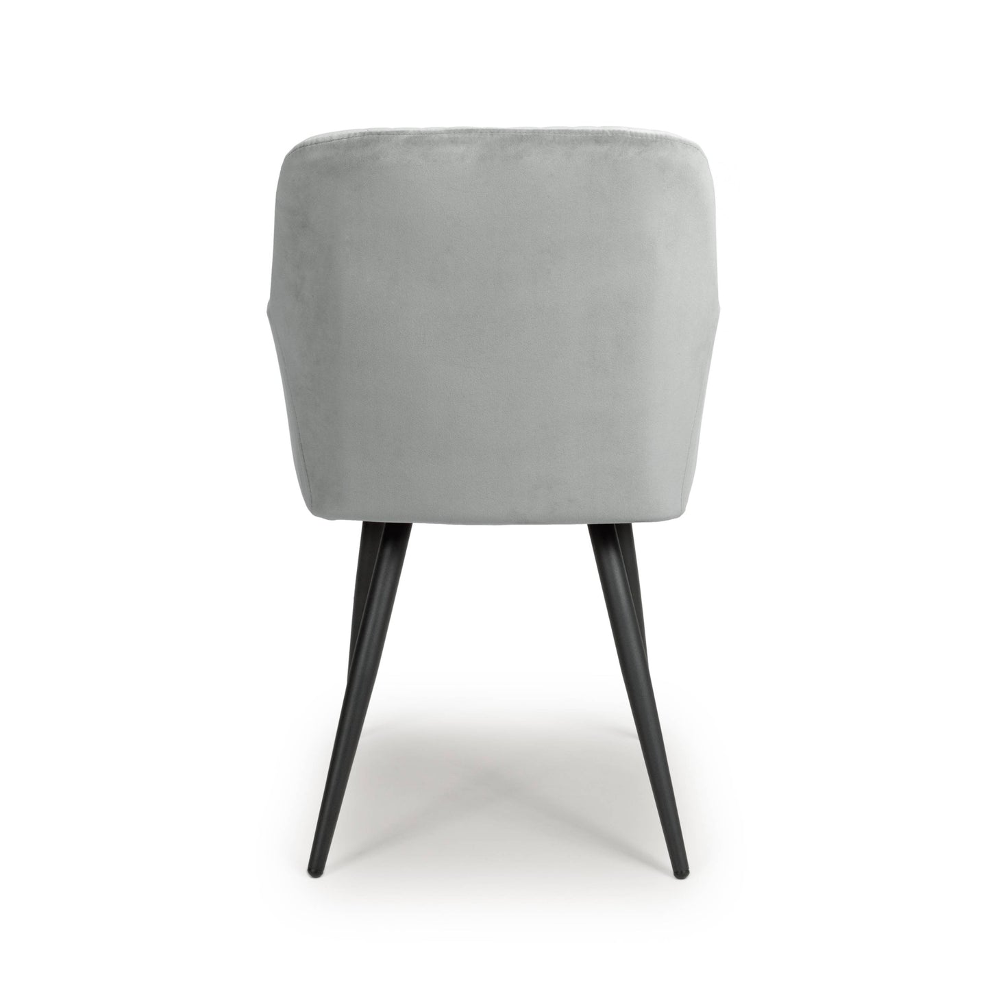 Marina Brushed Velvet Grey Dining Chair