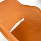 Nero Brushed Velvet Burnt Orange Dining Chair