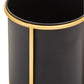 Trosa Large Black And Gold Floor Standing Planter