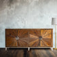 Mode Rustic Reclaimed Wood Four Door Sideboard