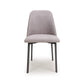 Linden Linen Effect Light Grey Dining Chair