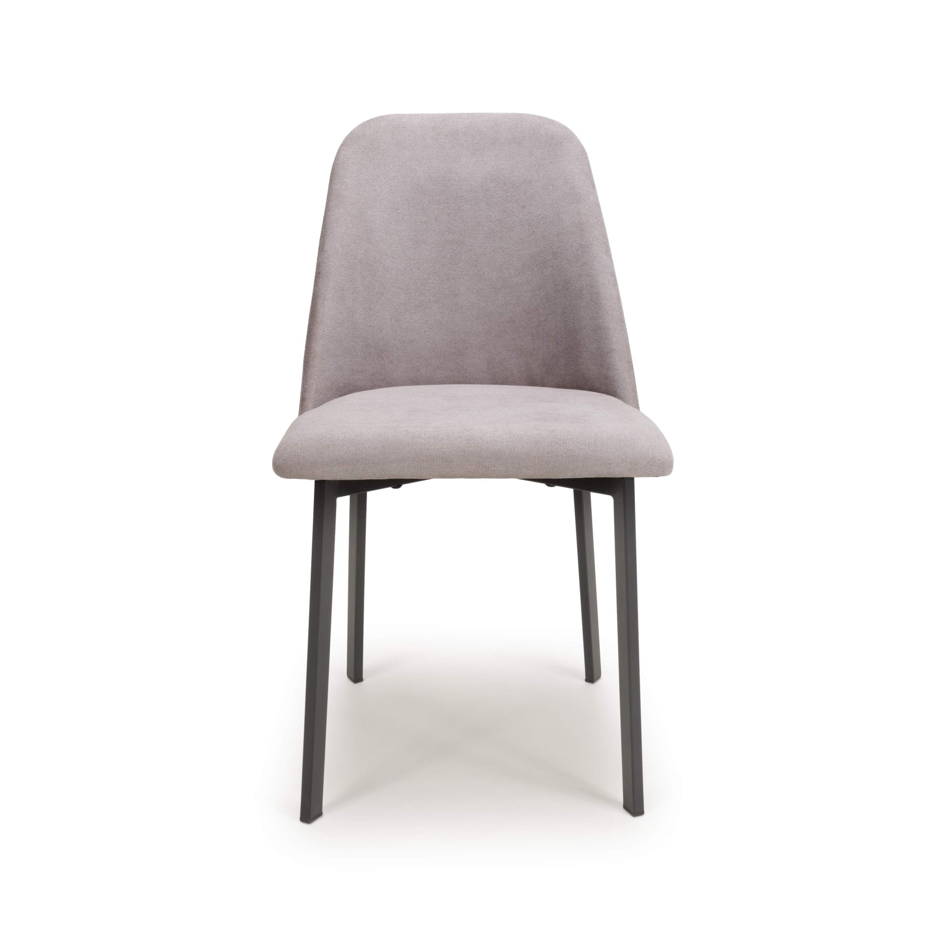 Linden Linen Effect Light Grey Dining Chair