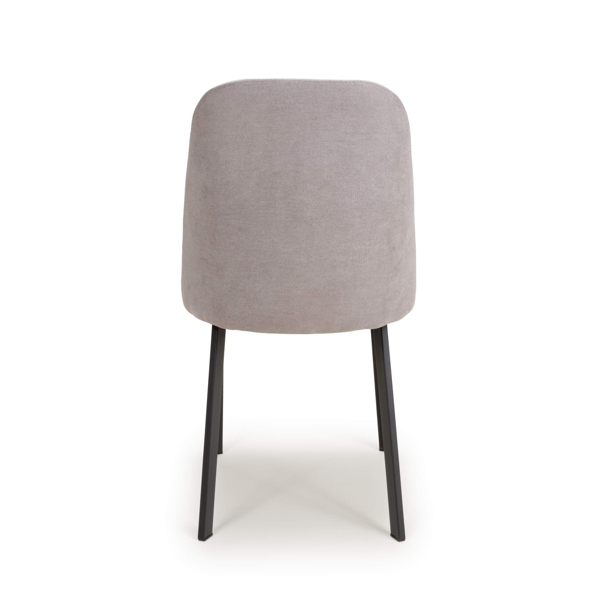 Linden Linen Effect Light Grey Dining Chair