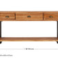 New Foundry 3 Drawer Console Table