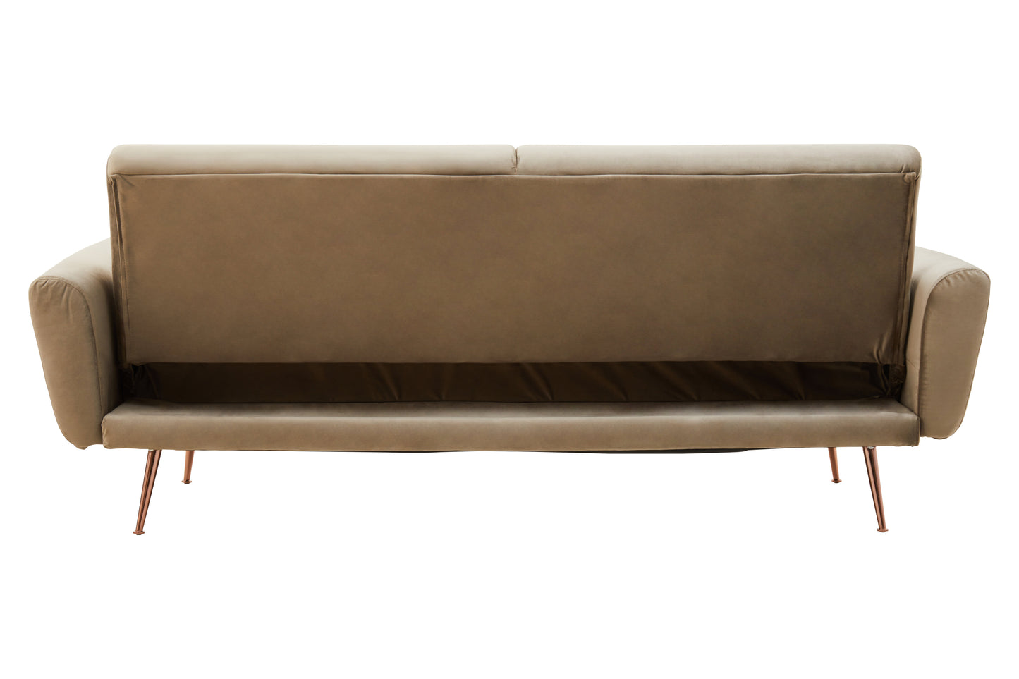 Hatton Mink Velvet Sofa Bed