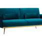 Hatton Green Velvet Sofa Bed