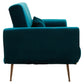 Hatton Green Velvet Sofa Bed