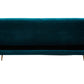 Hatton Green Velvet Sofa Bed